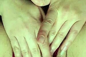 Feeling hot and unable to hold back in vertical video