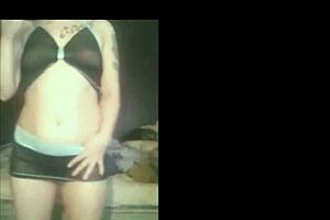 watch this teen dancing and sucking on her dildo, isn't it hot?