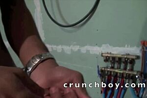 Straight Latino Worker Fucks Gay