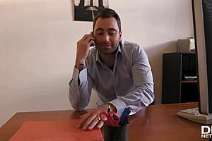 i'm veronica clark, riding my client's cock cowgirl style.