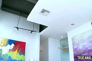 Does Gina Valentina's Brazilian booty take true anal?