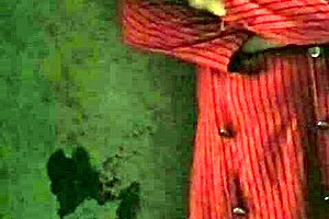 in the dark night, he brings his latina girlfriend for a big cock fucking.