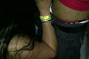 ladysexy casually gives blowjob to random guy