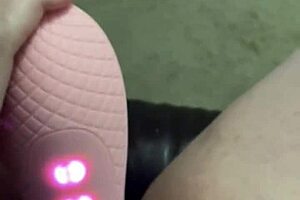 Masterbating with backup toy! So intense!