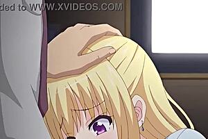 Anime hentai blowjob compilation with big tits
