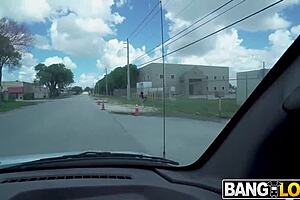 Dylann vox, the stripper with double ds, says let's hop on this bus for some missionary riding and cum swallowing