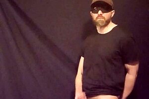 Gay Man JERKING OFF Solo With Big Cock