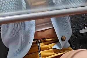 spy camera under skirts of beautiful secretary at university