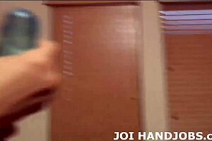 she wants your big hard cock in her little 18+ hands for joi