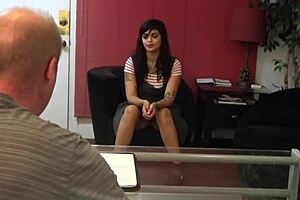 angie sss latina slut debuts in hardcore casting