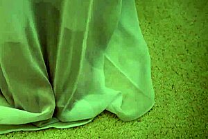 red head teen 18+ masturbates hidden cam in german latex