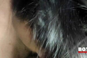 fucked the brazilian girl at home 😏