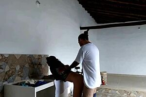 check the security cameras and find these videos of my husband with his lover