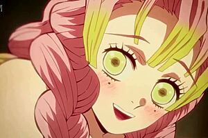 Mitsuri Kanroji Shows Off Big Tits And Ass In Provocative Display!