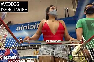 kriss hotwife showing off in short and body, you slut?