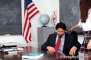 Sexy slut nikki next & teacher help each other out