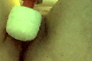 i-i blindfolded my mature wife for submissive play