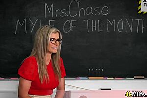 Mrs. Chase's Passionate Blowjob And Ass Play Make Her The Ultimate Milf Nympho
