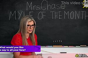 Mrs. Chase's Passionate Blowjob And Ass Play Make Her The Ultimate Milf Nympho