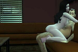 Daddy, Could I Show My Oral Skills in 3D Cartoon Action?