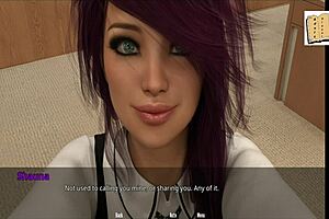 Shauna relaxes in college with blonde teacher and ass in 3d hentai