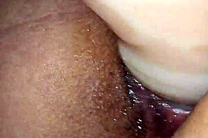 Mature woman squirts on my cock with a creampie