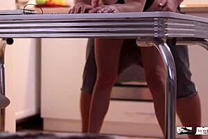 Quick fuck before dinner, amateur homemade style