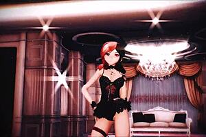 Hey Neo, show off that lingerie in RWBY MMD action!