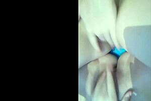 Nadejda kravchenko chats with her friend on webcam.