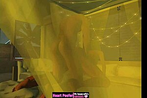 lazy creamy doggy style with bent over anime babe, hentai passion