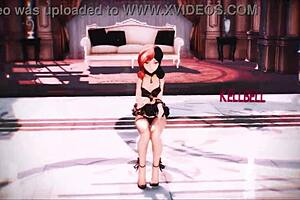 Hey Neo, show off that lingerie in RWBY MMD action!