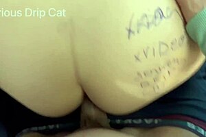 first time anal with my girlfriend creampie raw