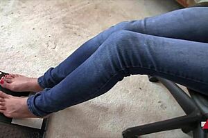 pedal pumping bare feet fetish