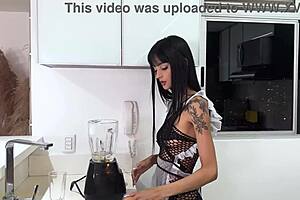 Elina Sansd submits to Mike Chapman in intense 1-on-1 ass action.