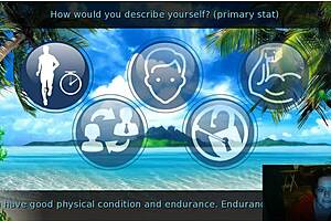 Can't stop staring at her huge boobs on holiday?