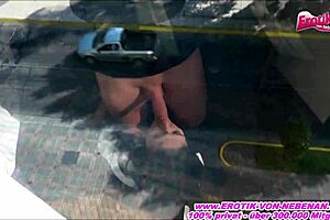 Polizistin Anal Am Fenster - Skinny Milf Ass Fuck