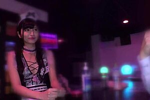 Part1 slender beauty moa-chan in concafe blowjob and cumshot sex with natural tits