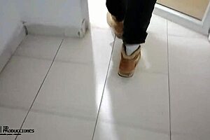 stepbrother masturbates with photos, i help by giving my pussy in lingerie