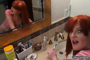 Blonde teen friends explore intimate family affairs