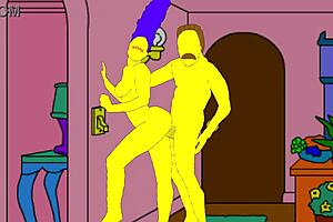 homer just went to moe's bar for a drink