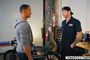 Hung repairman, what's your special service for me? Jayden Marcos and AJ Sloan