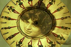 vintage illustration of antique retro cartoons