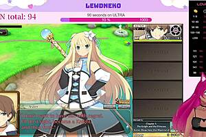 Vtuber Lewdneko Plays Evenicle in an Intriguing Game Session Part One