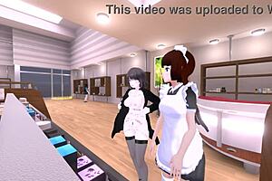 Sereka discreetly exposes herself in a naked coat during an outdoor game.