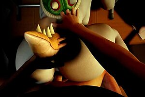 Bowsette Takes Monster Cock In Back In Mario Parody