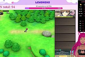 Vtuber Lewdneko Plays Evenicle in an Intriguing Game Session Part One