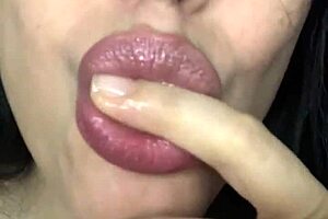 why don't you jerk off to this brunette goddess with big ass and long hair?