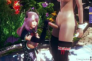 playing with a shy vietnamese girl in intimate session