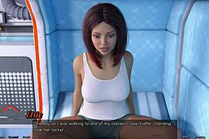 Stranded in space 105 - planning a threesome with bisexual girl next door