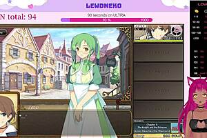 Vtuber Lewdneko Plays Evenicle in an Intriguing Game Session Part One